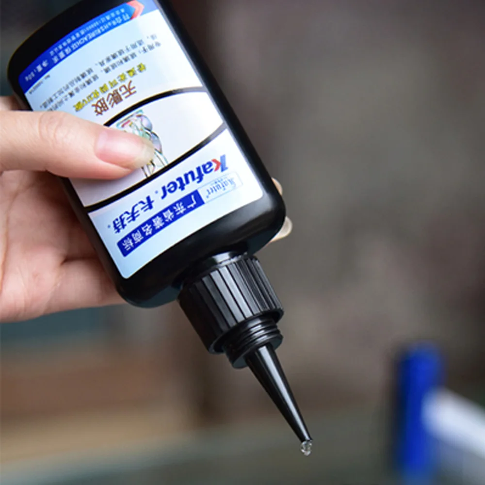 

Kafute 50 мл УФ-клей прозрачный клей УФ-отверждения клей для прозрачных кристаллов и стекла металла мебели ручной работы