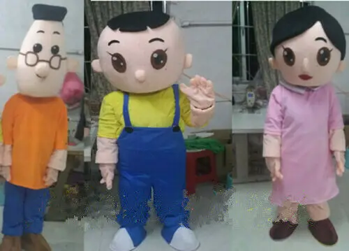 

Cosplay Costume Mascot Fursuit Kindergarten Performance Clothes Happy Family Cartoon Doll for Children High Quality One Piece