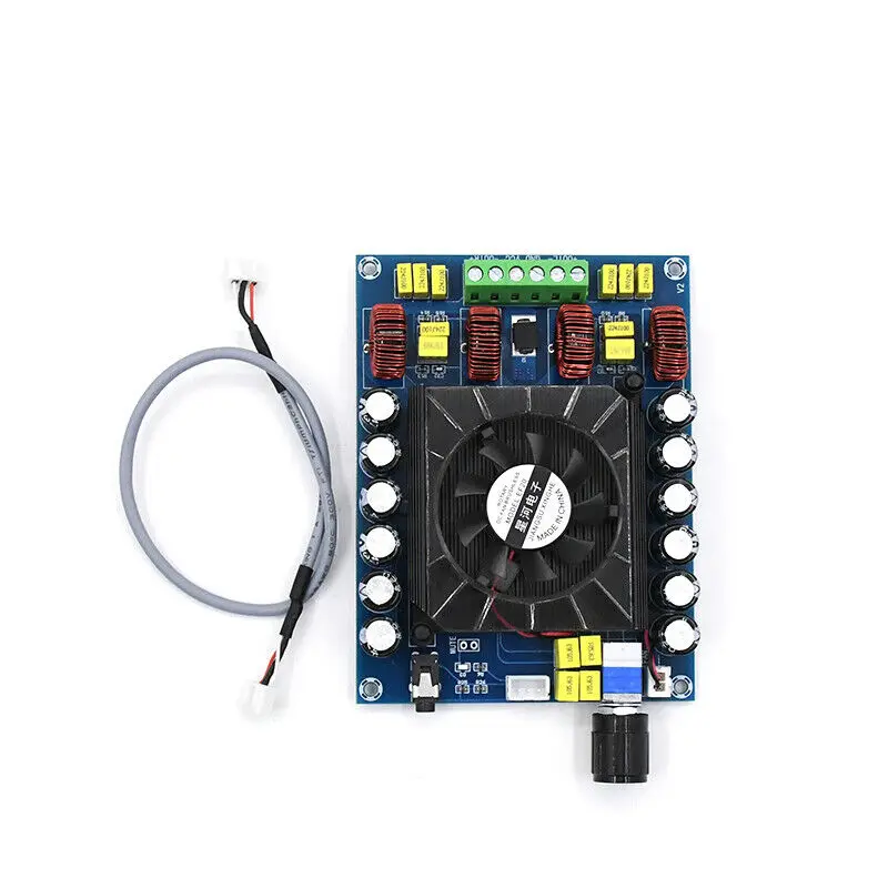 

1pcs TDA7498E Digital Power Amplifier Board 2X160W Stereo Audio Module DC 12-24V
