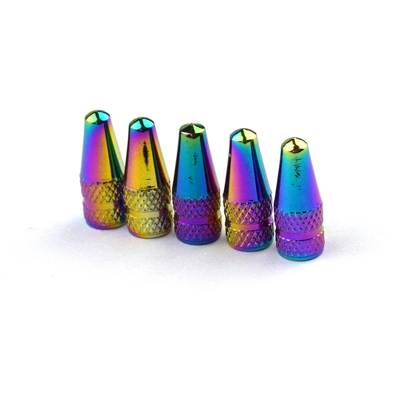 2 шт. которые могут изменить свой цвет велосипед Клапан Кепки аксессуары обод