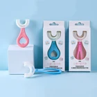 Детская зубная щетка U-образной формы, 360 градусов