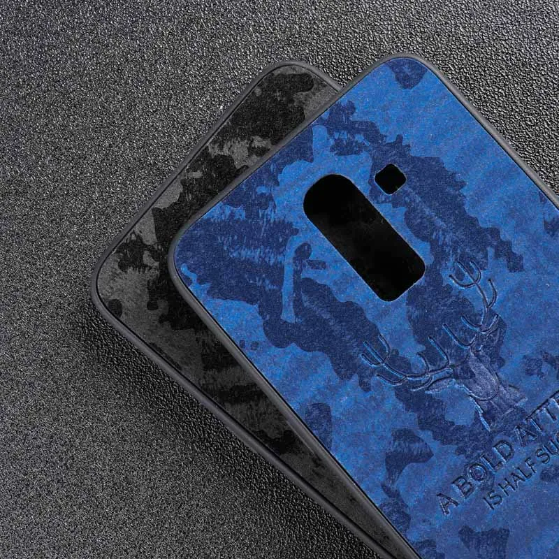 Роскошный Рождественский кожаный чехол с оленем для Samsung Galaxy S8 S9 S10 plus ультра