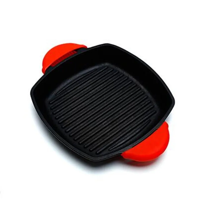 3 шт./компл. сковорода силиконовая кухонная ручка держатель чугунная