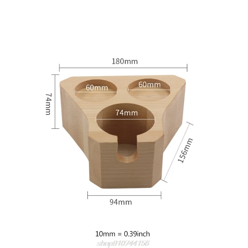 

Wood Espresso Coffee Tamper Stand Holder Manual Coffee Maker Support Base Rack Coffee Accessories for Barista J04 21 Dropship