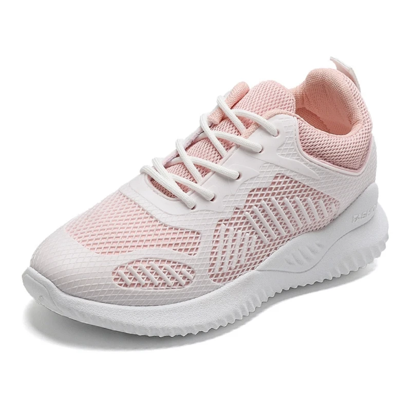 Женские кроссовки Вулканизированная подошва сетчатые дышащие на шнуровке