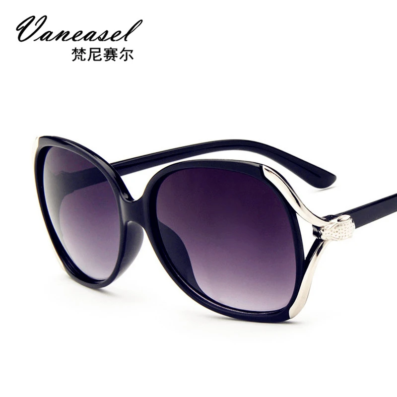 Большие солнцезащитные очки женские Овальные Стильные Классические большие