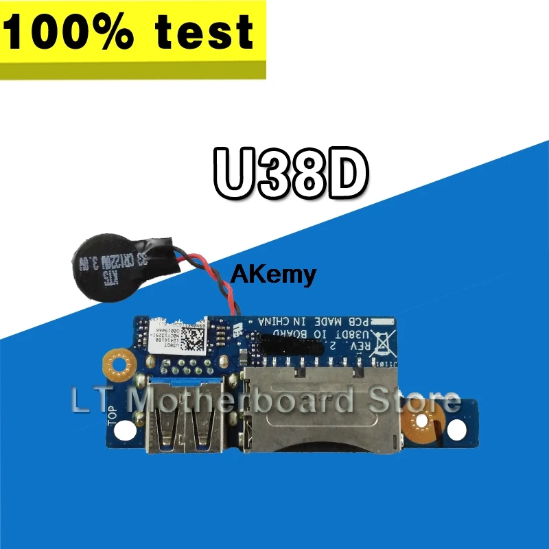 

Для For Asus U38D U38DT U38N ноутбук аудио usb IO Плата интерфейса