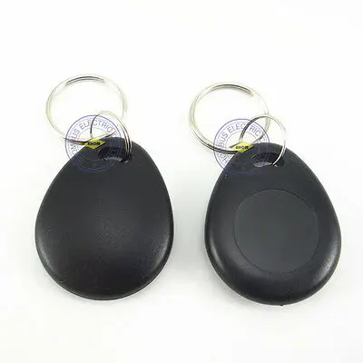 

50 pcs T5567/T5577/T5557 Proximity Programable 125KHZ RFID Fobs Tags Keychains