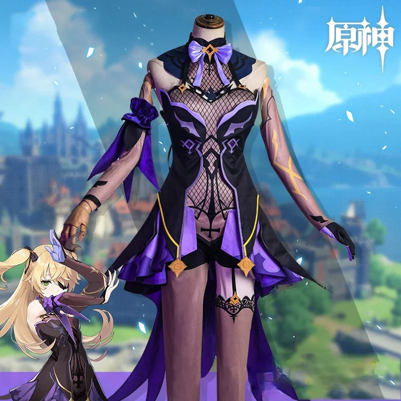 

Game Genshin Impact Cosplay Costume Anime Outfits Dress Halloween Carnival Uniforms