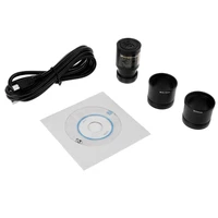 hd cmos 2 0mp usb electronic eyepiece microscope camera mounting size 23 2mm with ring adapters 30mm 30 5mm