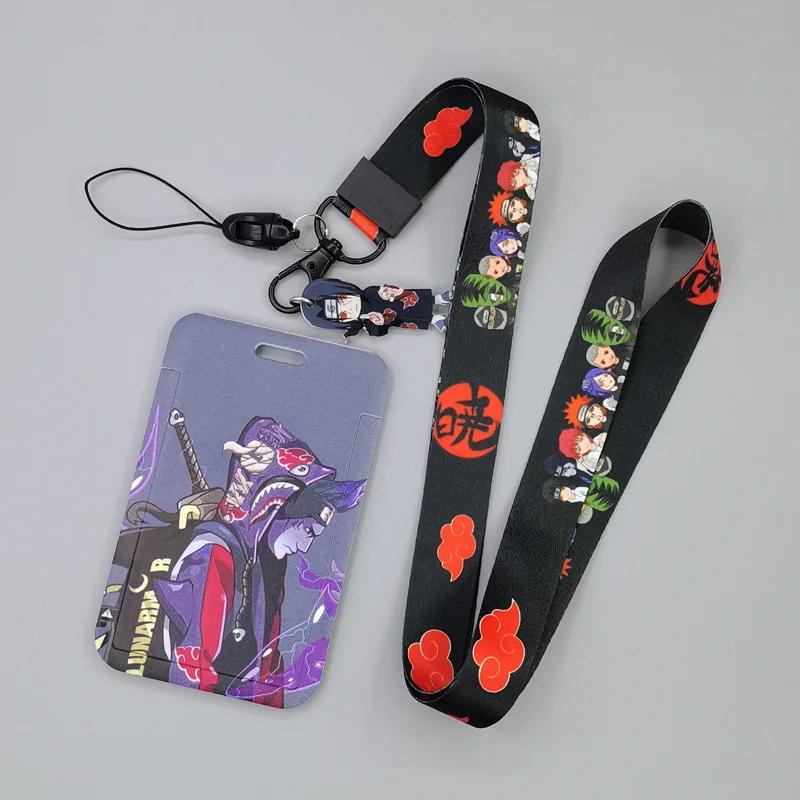 Чехол для карт Наруто Akatsuki Uzumaki Sasuke Kakashi Itachi Garaa выдвижной чехол аниме ID держатель