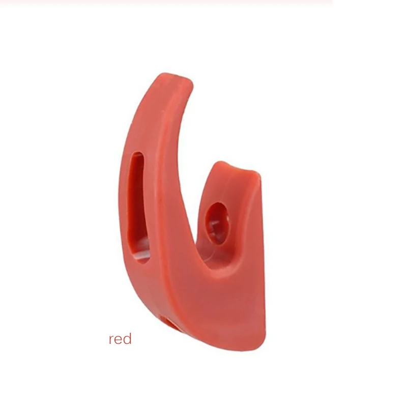 Red Практичный передний крючок для скутера Xiaomi M365, аксессуары для электрического скутера, портативная энергосберегающая легкая вешалка для скутера - Цвет: Red