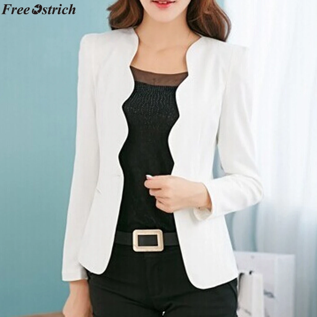 Женский блейзер с длинными рукавами SAGACE розовый однотонный пиджак на одной