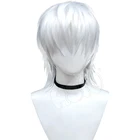 Hhsiu бренд Wig Accelerator парик аниме Toaru Majutsu No Index Косплей Белый короткий парик из синтетического волокна для волос + Бесплатный брендовый парик