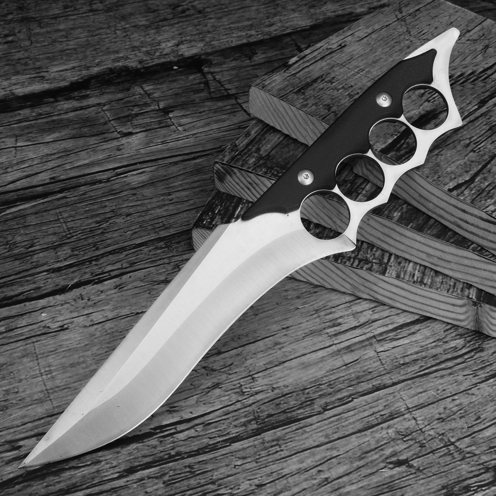 Инструмент для повседневного использования на природе, нож с фиксированным клинком, охотничий нож для кемпинга, короткий нож высокой твердости для самообороны, ножи для выживания