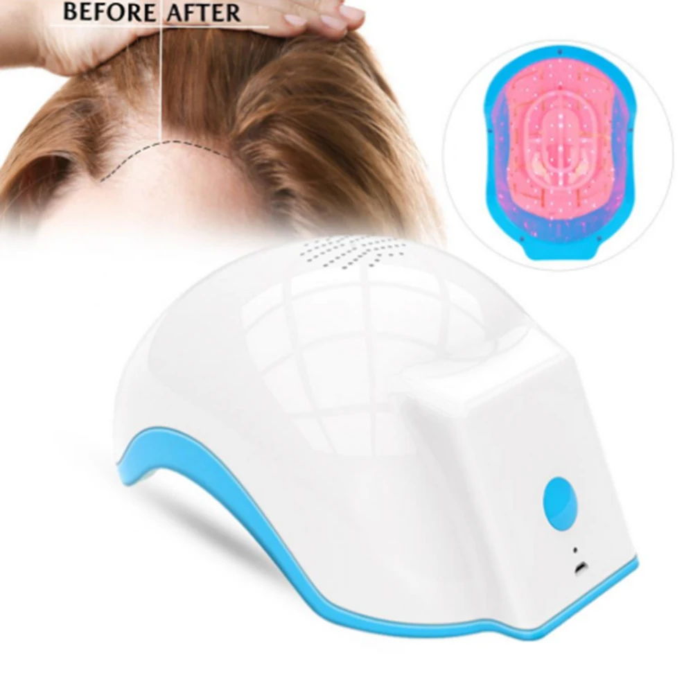 

foyying Laser Therapy Hair Growth Helmet Anti Hair Loss Device Treatment Anti Hair Loss Promote Hair Regrowth Cap Massage Equipm