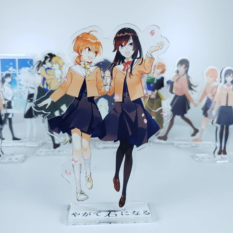 

Anime Eventually, I Will Become Yours Cosplay Stand Figure Acrylic Nanami Touko Cartoon Desk decoration model plate Gifts