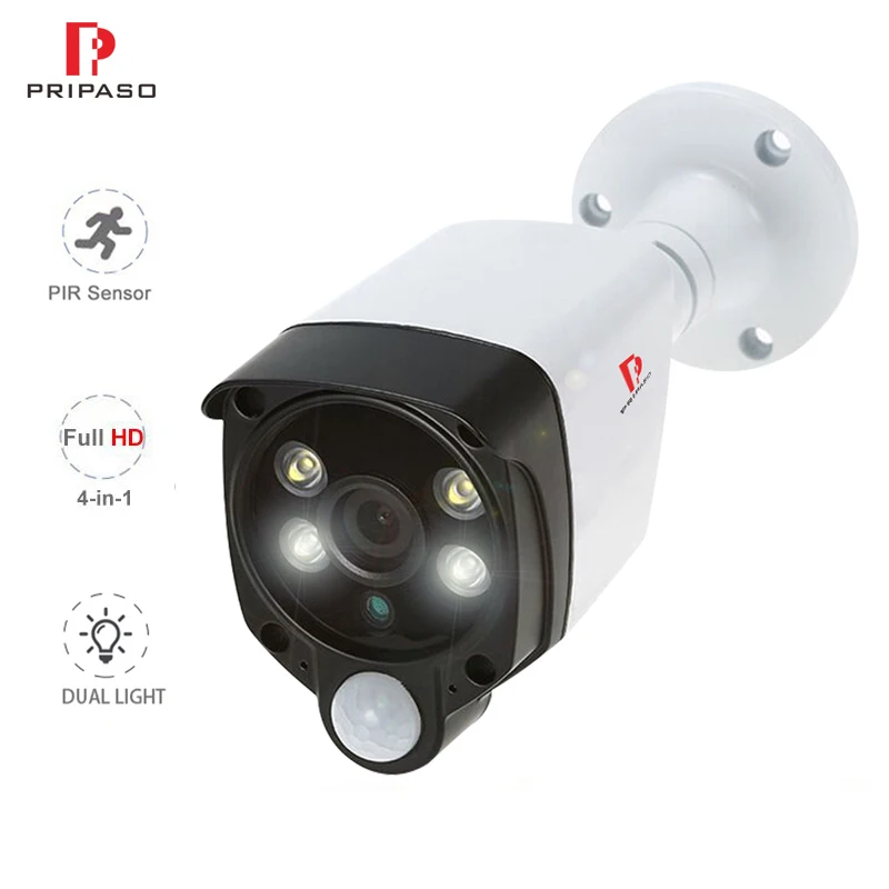 HD 1080P 2MP 4 в 1 Функция PIR сигнализация камера Открытый ИК водонепроницаемый CCTV открытый обнаружения движения камера безопасности AHD CVI TVI
