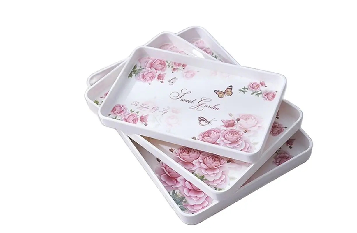 

30-39 см для хранения лотков для Чай/добавьте снеки пластина/тарелки для фруктов/западные столовые приборы квадратное блюдо Refrshments лоток