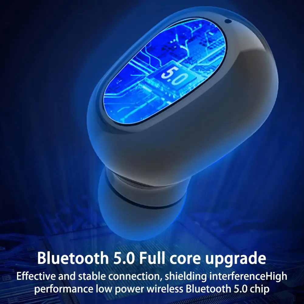 Беспроводные наушники спортивные Bluetooth 5 0 TWS с шумоподавлением микрофон для iPhone
