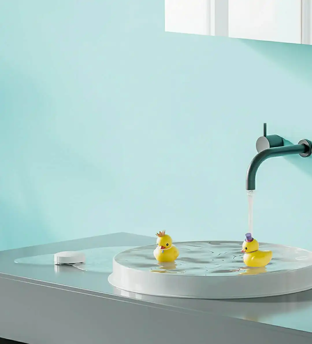 Original Xiaomi Flood guard intelligently detects water leakage and Xiaoai speaker linkage app to remotely remind smart home | Электроника