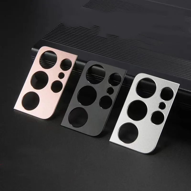

2-1pcs Metal Camera Cover Lens Frame for Samsung Galaxy S21 Ultra Plus Camera Protectors Lens Case for Samsung Galaxy S21 Plus