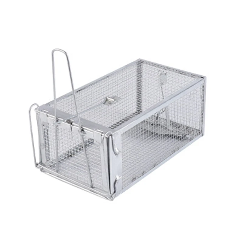 

Hot Rat Cage Mice Rodent Animal Control Catch Bait Hamster Mouse Trap Humane Live Home High Quality Rat Killer Cage