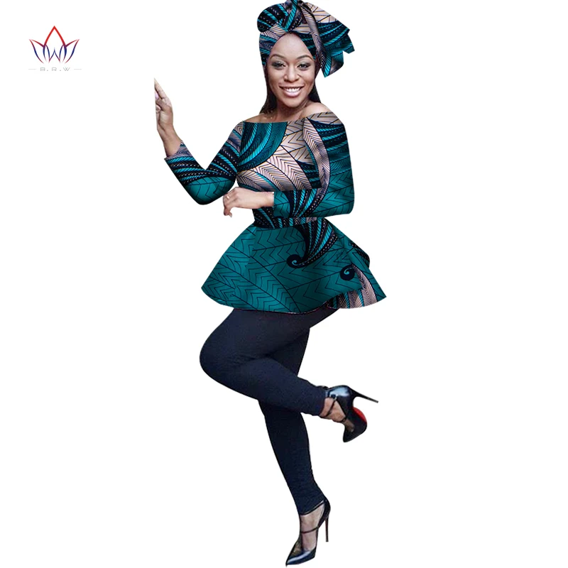 Bintarealwax Африка воск рубашки для женщин на зиму большие размеры мужские в