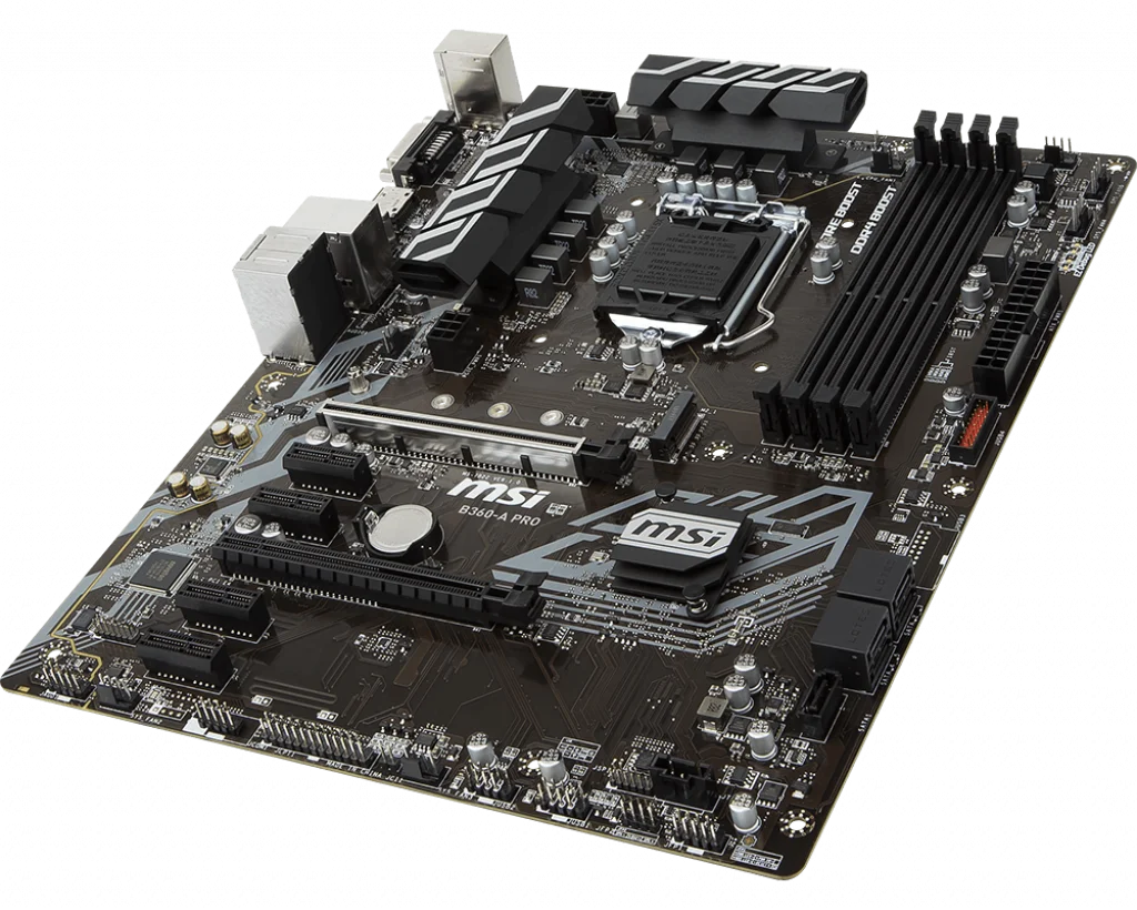Bestellen MSI B360-A PRO Original PC Motherbaord LGA 1151 Intel B360 MSI B360 1151 DDR4 64GB Core I7/i5/i3 M.2 Verwendet Desktop Mainboard