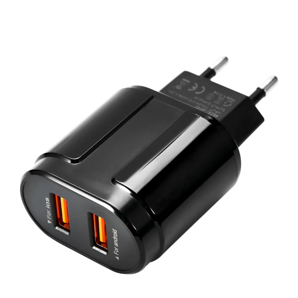 MOSUNX 5V / 2.4A Dual USB Автомобильное зарядное устройство для быстрой зарядки iPhone XS Max