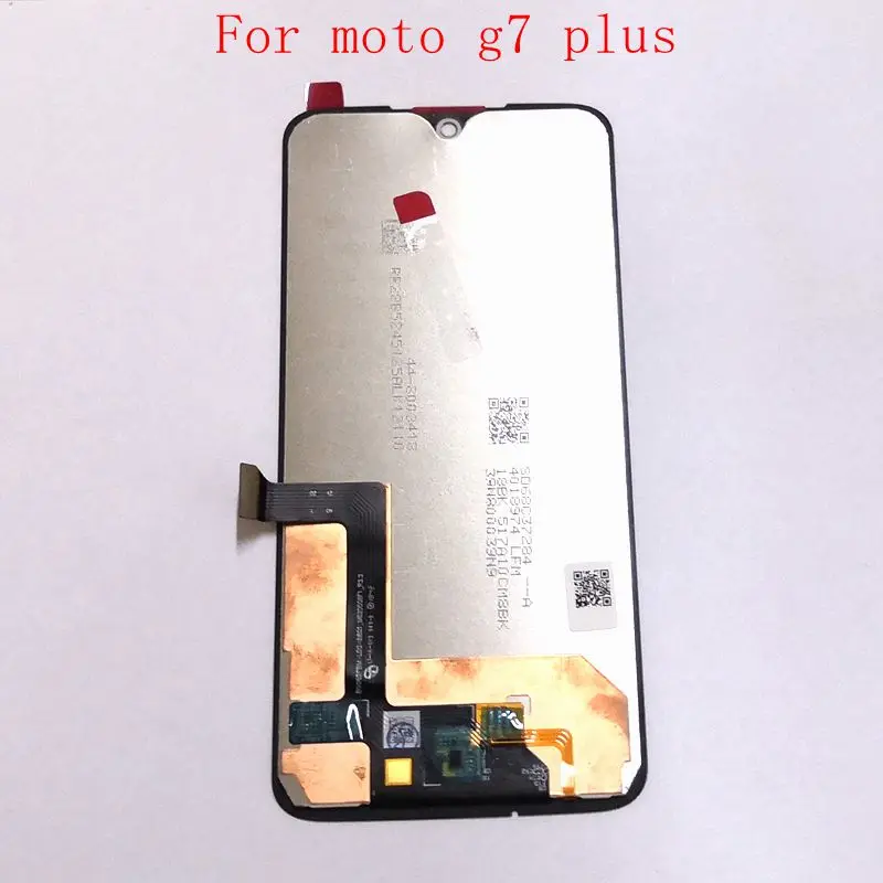 

Для Motorola Moto G7 Plus XT1965-3 XT1965 ЖК-дисплей с сенсорным стеклом дигитайзер в сборе для moto g7plus экран