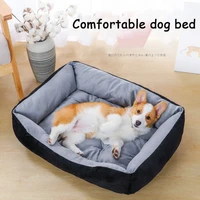 dog bed heating pet supplies for small medium and large dogs soft pet bed for dogs washable dog bed cotton kennel mat dog