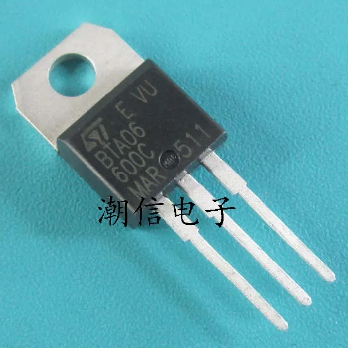 

10cps BTA06-600C 6A 600V