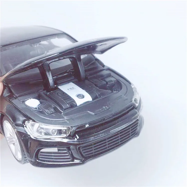Изысканная серия 1:24 Scirocco R модель сплава, моделирование литья под давлением Расширенная коллекция и Подарочное украшение