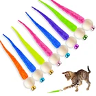 2 шт., Интерактивная игрушка в виде червя с колокольчиком