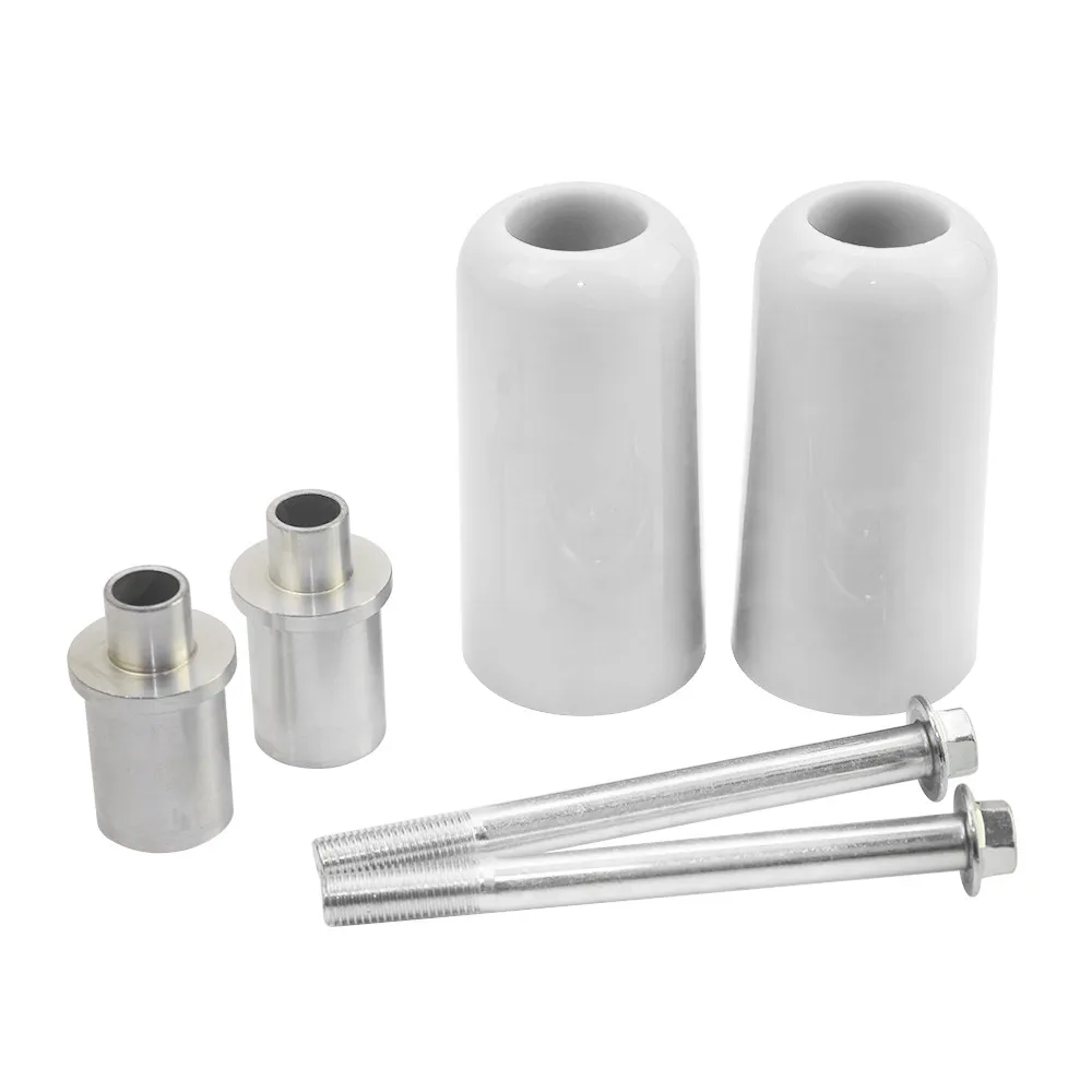 Пара 10 мм Универсальный ползунок для рамы мотоцикла Противоударная Подушка