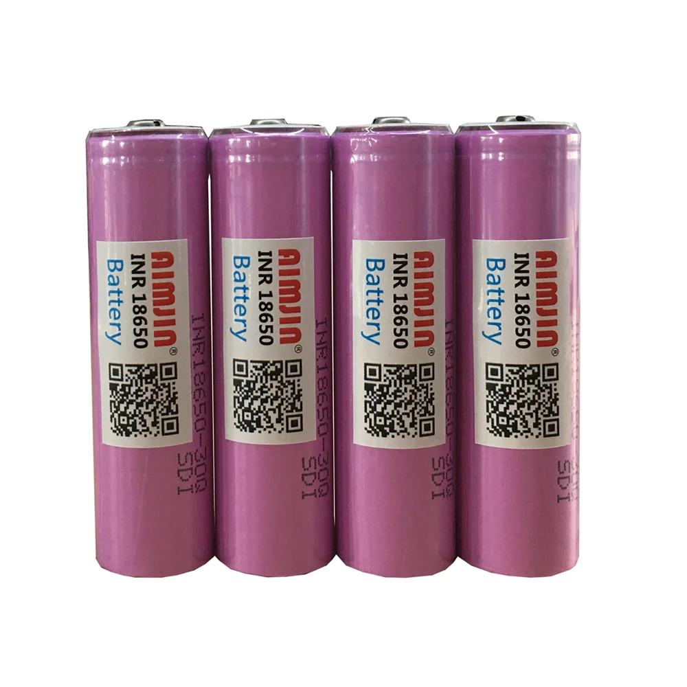 100% Оригинальный 18650 30Q InR 3 7 V модифицированный заостренный перезаряжаемый