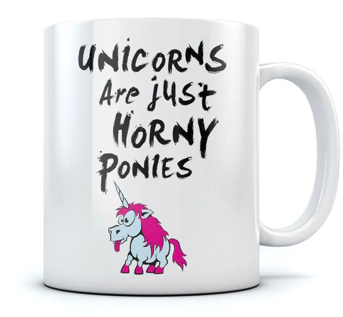 Единороги просто роговой пони забавные Кофе кружка Чай чашка оригинальная