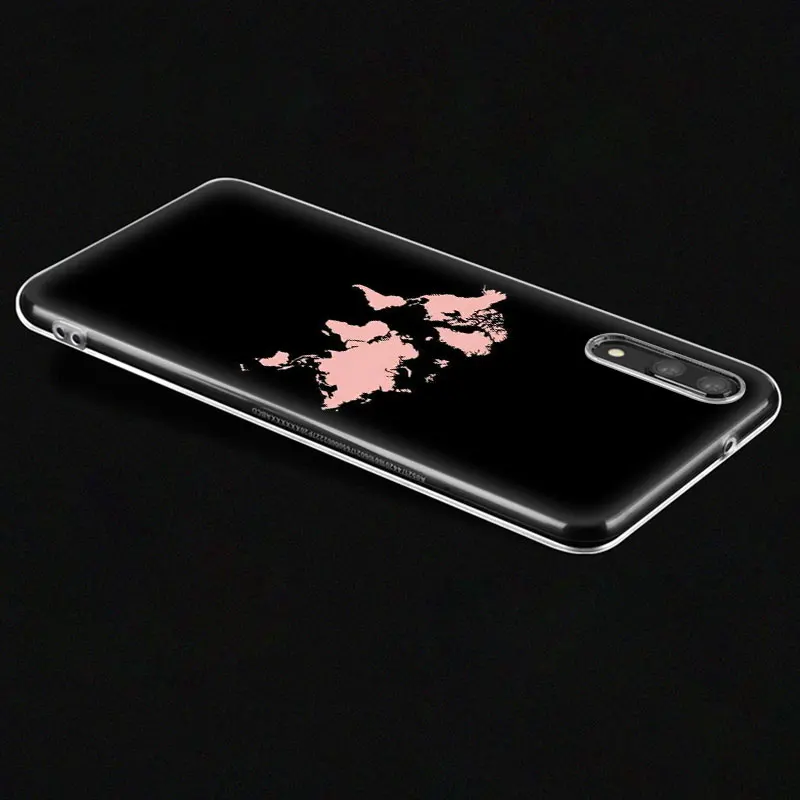 Силиконовый чехол World Map Travel Airplane для Huawei P30 P20 Pro P10 P9 P8 Lite 2017 P Smart Z Plus 2019 NOVA 3 3i 5i 5 5Pro |