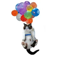 pendant colorful balloon cat ornamental acrylic car interior hanging ornaments for home