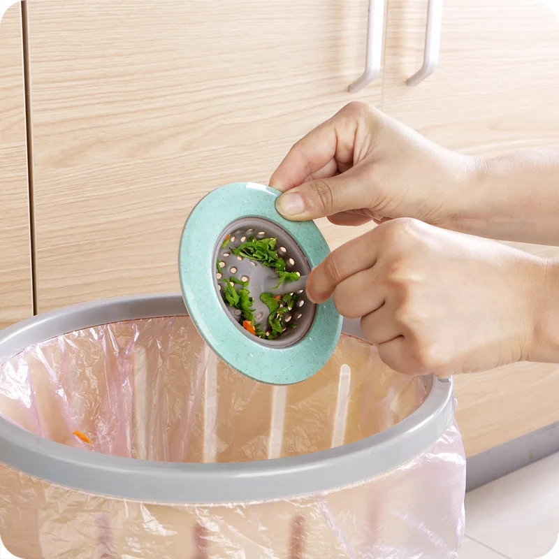 1 шт. резиновый Круглый Силиконовый Фильтр для раковины фильтр воды стопор пола