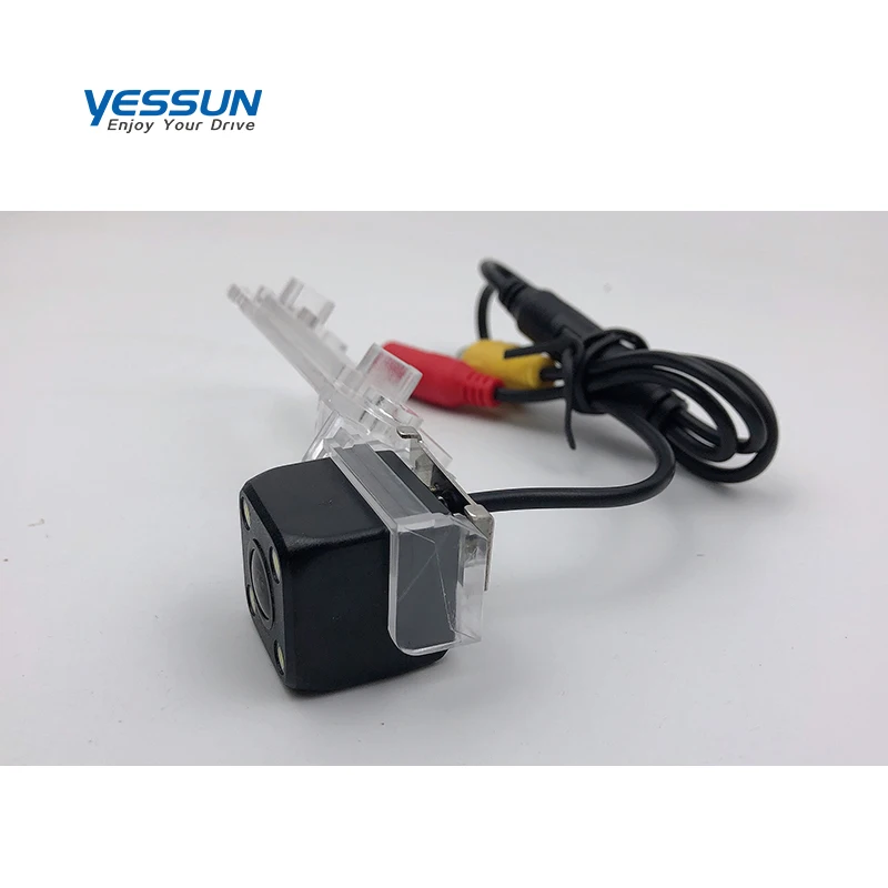 Камера заднего вида Yessun для Volkswagen VW Passat B6 CC Touran Caddy 175 градусов MCCD Фишай 4 LED HD камера заднего вида/видеорегистратор.