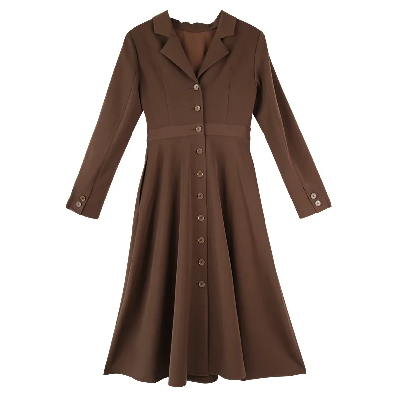 Корейское зимнее платье 2019 женская обувь Модные Винтажные напротив одежда