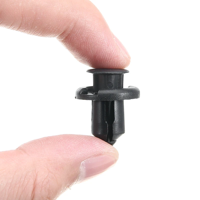 

20pcs Plastic Car Front & Rear Bumper Retainer Fastener Clips Fit 10mm Hole Bumper Clips For Honda 91503SZ3003