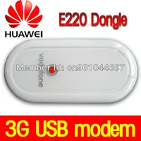 unlocked huawei e220 3g hsdpa usb modem 7 2mbps for google android tablet pc e220 usb dongle mobile broadband free shipping