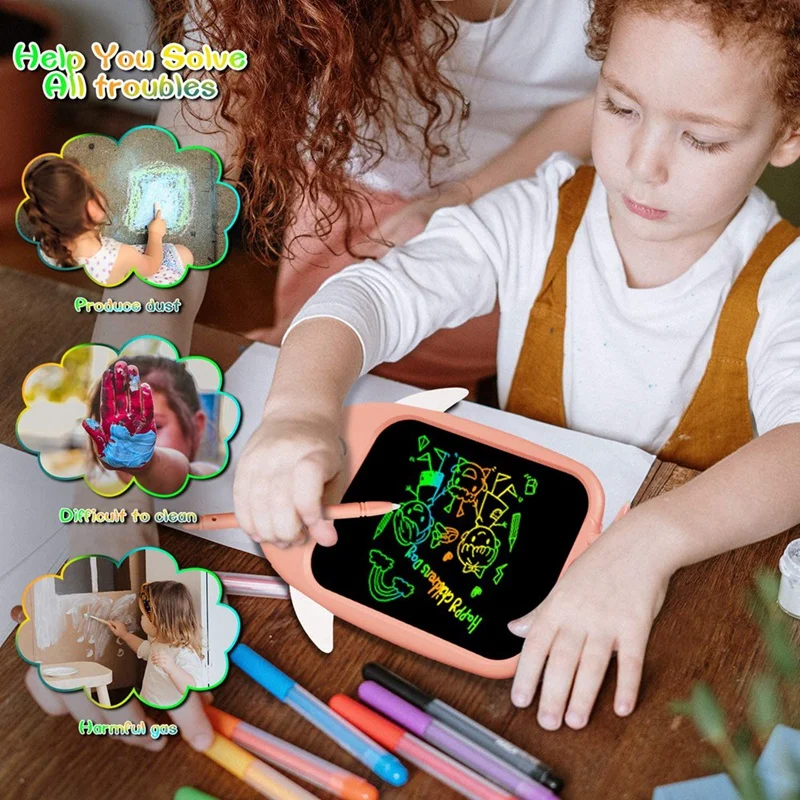 

LCD Writing Tablet 8.5-Inch Colorful Doodle Board Drawing Tablet,Electronic Drawing Pad with Lock Function