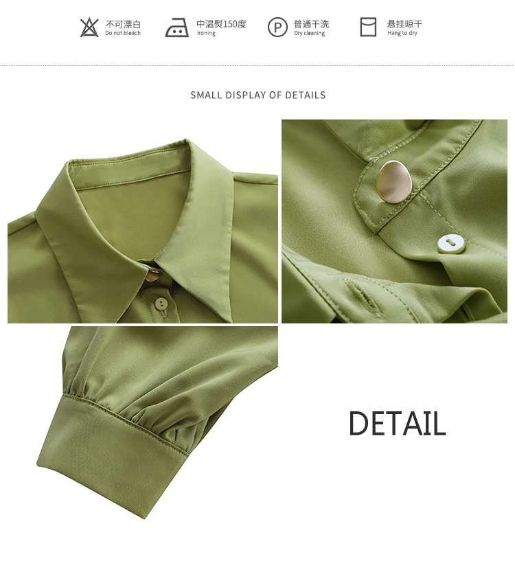 

2020 Autumn Women blouse New style Korean Loose OL shirt Fashion Long-sleeved Bow tie Female Tops