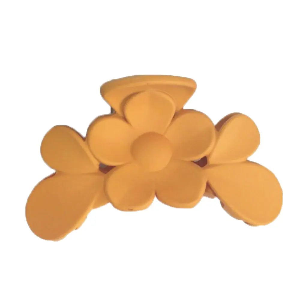 

Matte Flowers Petals Small Clip Claw Clip Strong Hold Hair Clamps Hair Clip Ladies Hair Accessories For Women