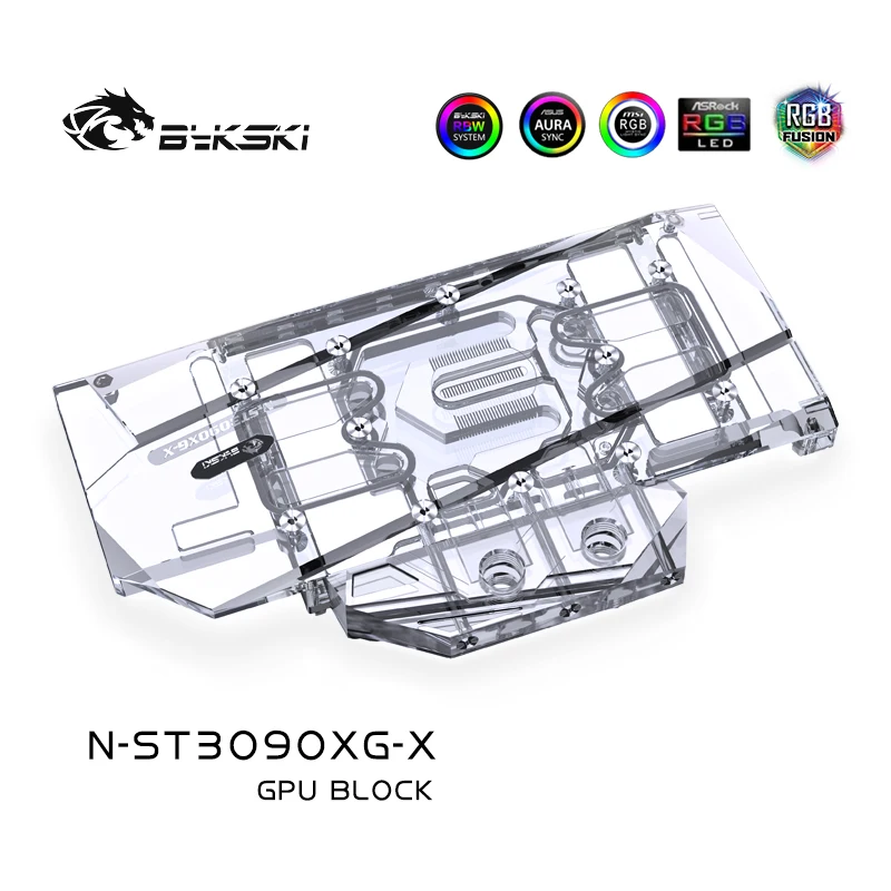 Bykski блок GPU воды для ZOTAC RTX3090 GAMING OC Графическая карта VGA кулер МБ синхронизации 12V/5V N