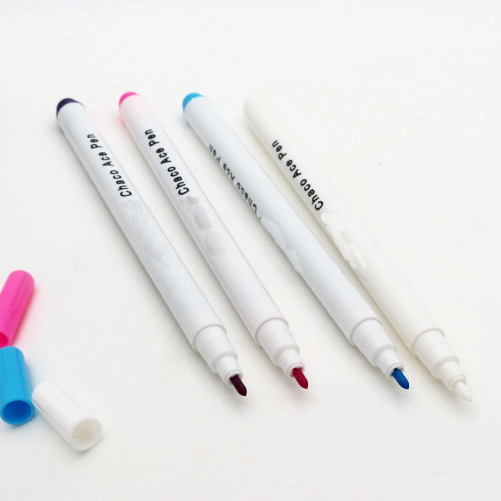 4 шт. ручка для одежды Водорастворимая Ручка автоматическая фейдер растворимая